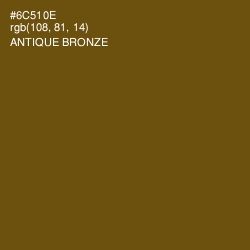 #6C510E - Antique Bronze Color Image