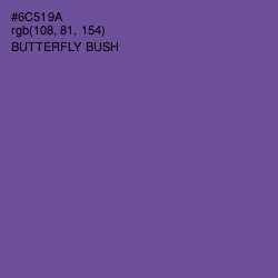 #6C519A - Butterfly Bush Color Image