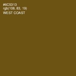 #6C5313 - West Coast Color Image