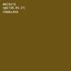 #6C5415 - Himalaya Color Image