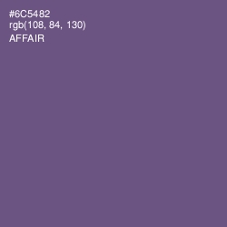#6C5482 - Affair Color Image