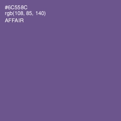 #6C558C - Affair Color Image
