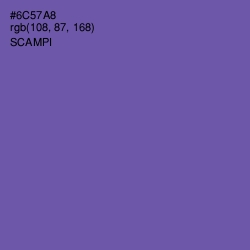 #6C57A8 - Scampi Color Image