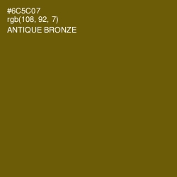 #6C5C07 - Antique Bronze Color Image