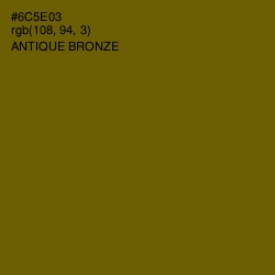 #6C5E03 - Antique Bronze Color Image