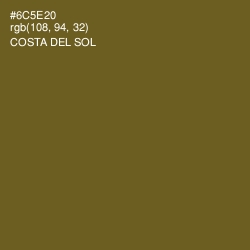 #6C5E20 - Costa Del Sol Color Image