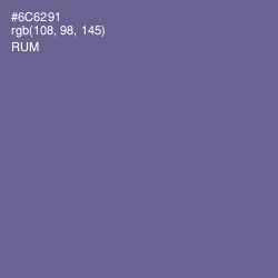 #6C6291 - Rum Color Image
