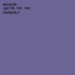 #6C6495 - Kimberly Color Image