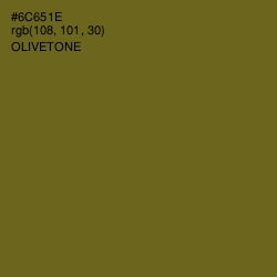 #6C651E - Olivetone Color Image