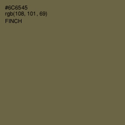 #6C6545 - Finch Color Image