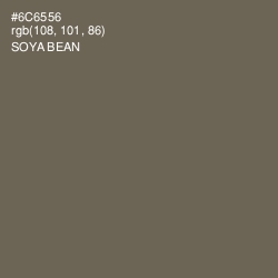 #6C6556 - Soya Bean Color Image