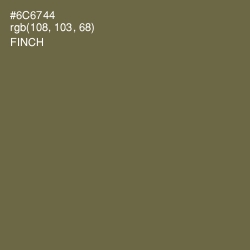 #6C6744 - Finch Color Image