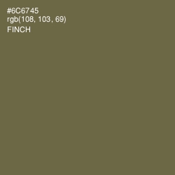 #6C6745 - Finch Color Image