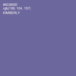 #6C689D - Kimberly Color Image
