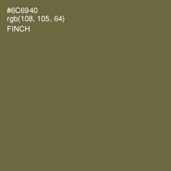 #6C6940 - Finch Color Image