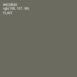 #6C6B60 - Flint Color Image