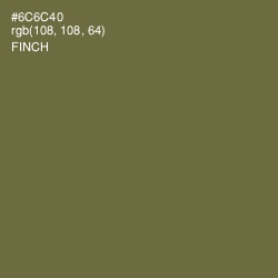 #6C6C40 - Finch Color Image