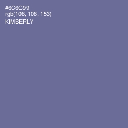 #6C6C99 - Kimberly Color Image