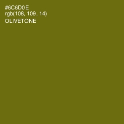 #6C6D0E - Olivetone Color Image