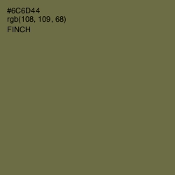 #6C6D44 - Finch Color Image