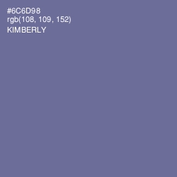 #6C6D98 - Kimberly Color Image