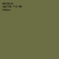 #6C6E44 - Finch Color Image