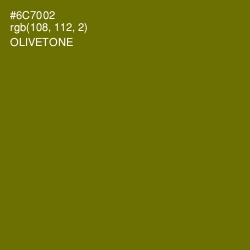 #6C7002 - Olivetone Color Image