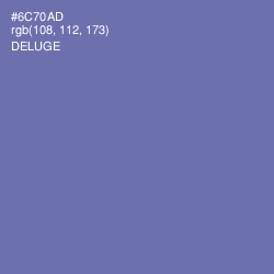 #6C70AD - Deluge Color Image