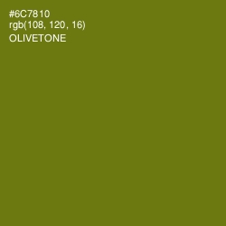 #6C7810 - Olivetone Color Image