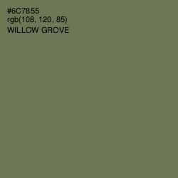 #6C7855 - Willow Grove Color Image