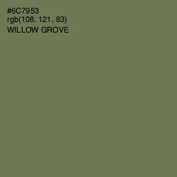 #6C7953 - Willow Grove Color Image