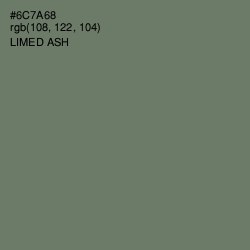 #6C7A68 - Limed Ash Color Image