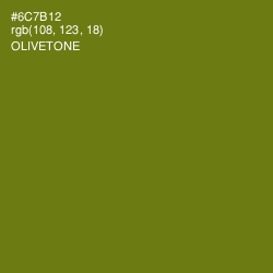 #6C7B12 - Olivetone Color Image