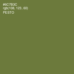 #6C7B3C - Pesto Color Image