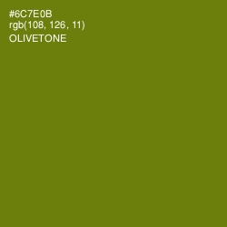 #6C7E0B - Olivetone Color Image