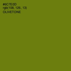 #6C7E0D - Olivetone Color Image