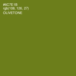 #6C7E1B - Olivetone Color Image
