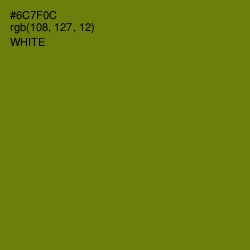 #6C7F0C - Olivetone Color Image
