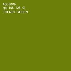 #6C8009 - Trendy Green Color Image