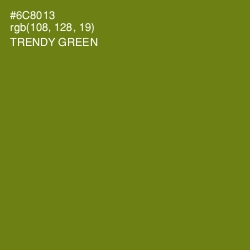 #6C8013 - Trendy Green Color Image