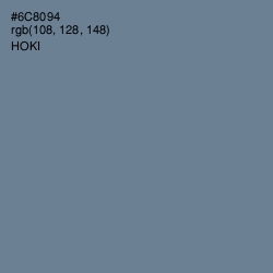 #6C8094 - Hoki Color Image