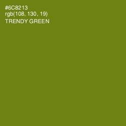 #6C8213 - Trendy Green Color Image