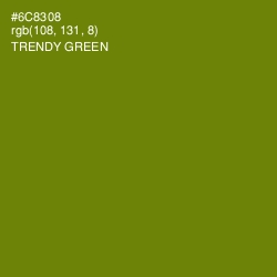 #6C8308 - Trendy Green Color Image