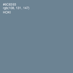 #6C8393 - Hoki Color Image