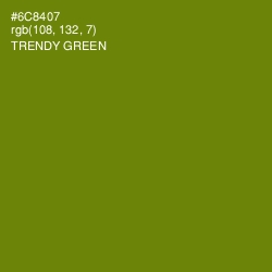 #6C8407 - Trendy Green Color Image
