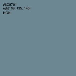 #6C8791 - Hoki Color Image