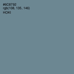 #6C8792 - Hoki Color Image
