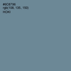 #6C8796 - Hoki Color Image