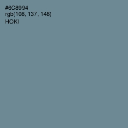 #6C8994 - Hoki Color Image