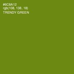 #6C8A12 - Trendy Green Color Image